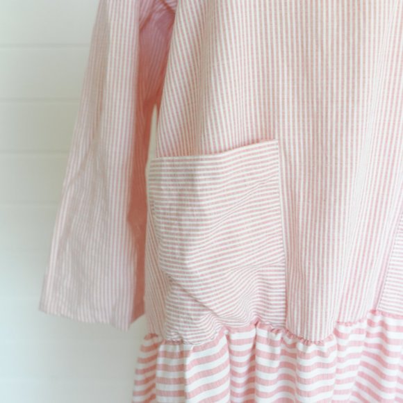 Pink Striped Dress - Picture 2 of 5